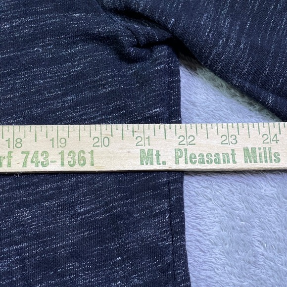 PINK Victoria's Secret Full Zip Hoodie Marled Charcoal Gray Heathered Medium - Picture 7 of 13